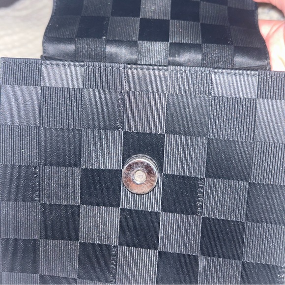 RARE EUC Maison Mollerus Leather Crossbody Black Bag - Picture 7 of 10